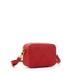 Borsa a tracolla da donna 100% pelle vegana PU GGB014RED Gabriella G Firenze