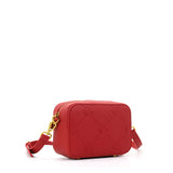 Borsa a tracolla da donna 100% pelle vegana PU GGB014RED Gabriella G Firenze