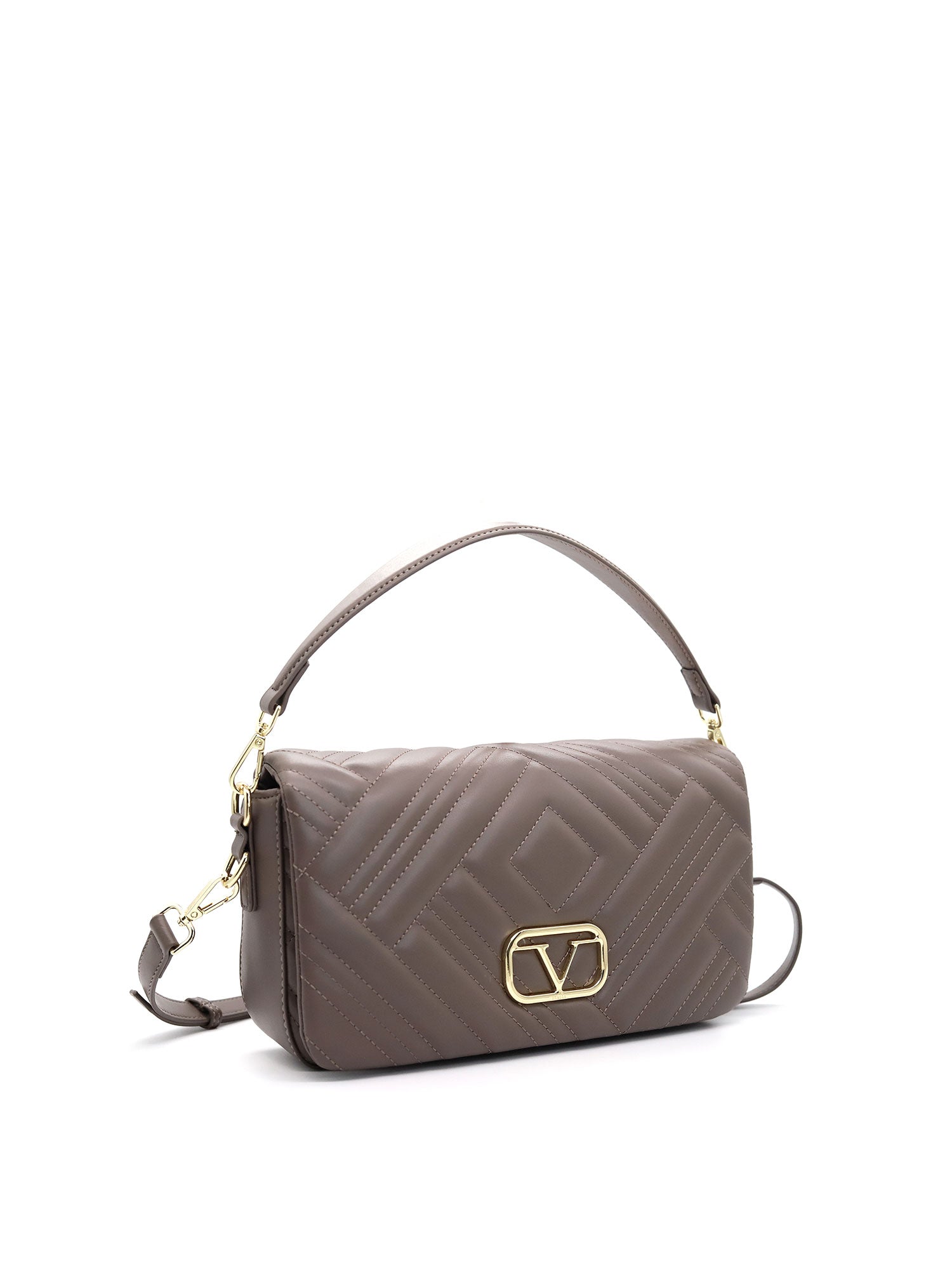 Marbella Borsa a spalla da donna Ecopelle VT-205-TORTORA 19V69 Italia