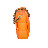 Agostina Borsa a mano da donna Vera pelle 04691-D29 ARANCIONE ORANGE Gave Lux