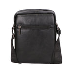 Borsa a tracolla uomo in pelle PU Casual PCL3078-BLACK Northampton Polo Club