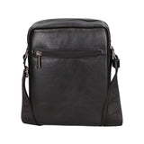 Borsa a tracolla uomo in pelle PU Casual PCL3078-BLACK Northampton Polo Club