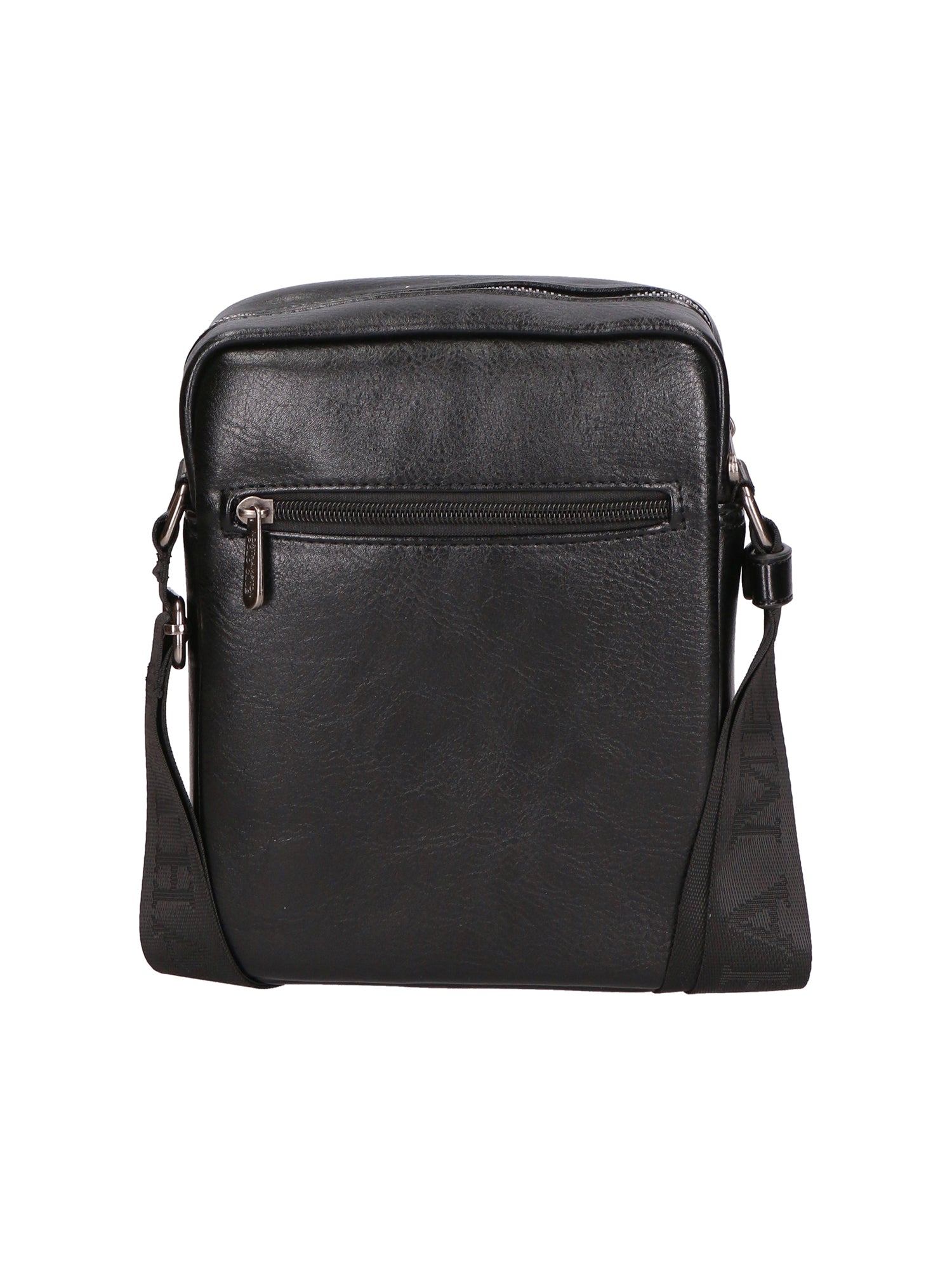 Borsa a tracolla uomo in pelle PU Casual PCL3078-BLACK Northampton Polo Club