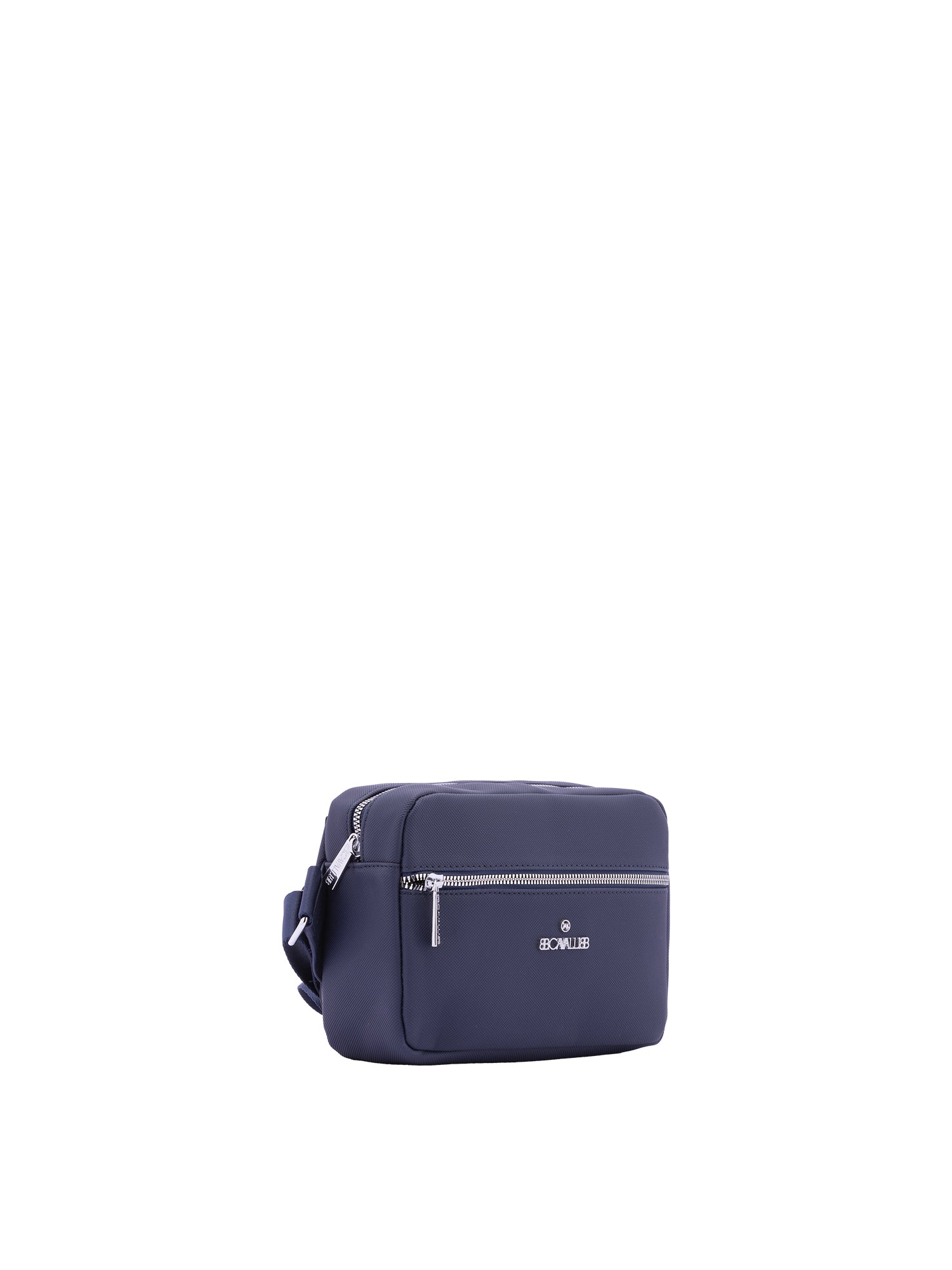 Marsupio da uomo in poliestere Casual BC1097-BLU B Cavalli