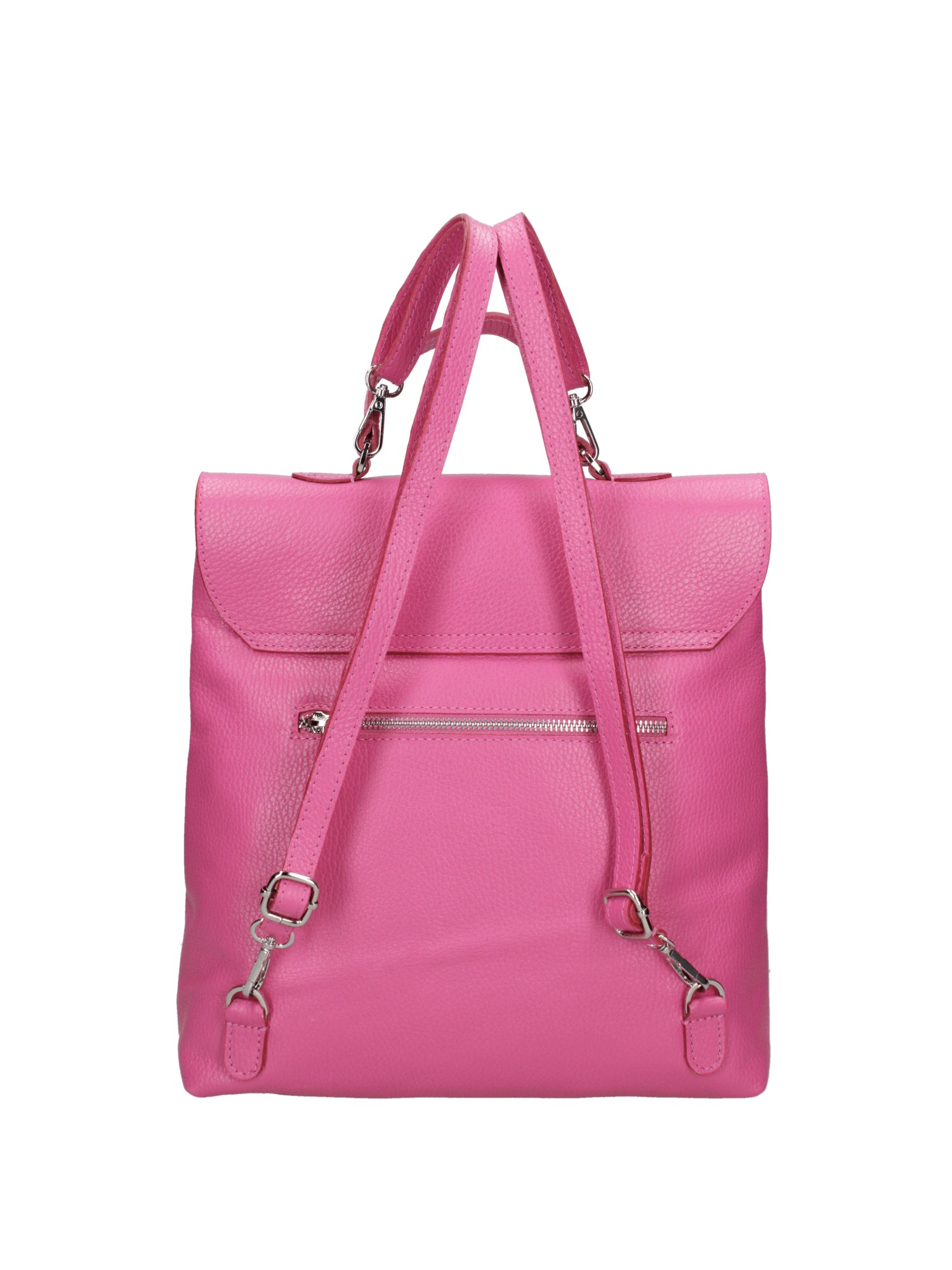 Borsa a mano da donna Vera pelle 07248-FUXIA CHIARO Roberta Rossi