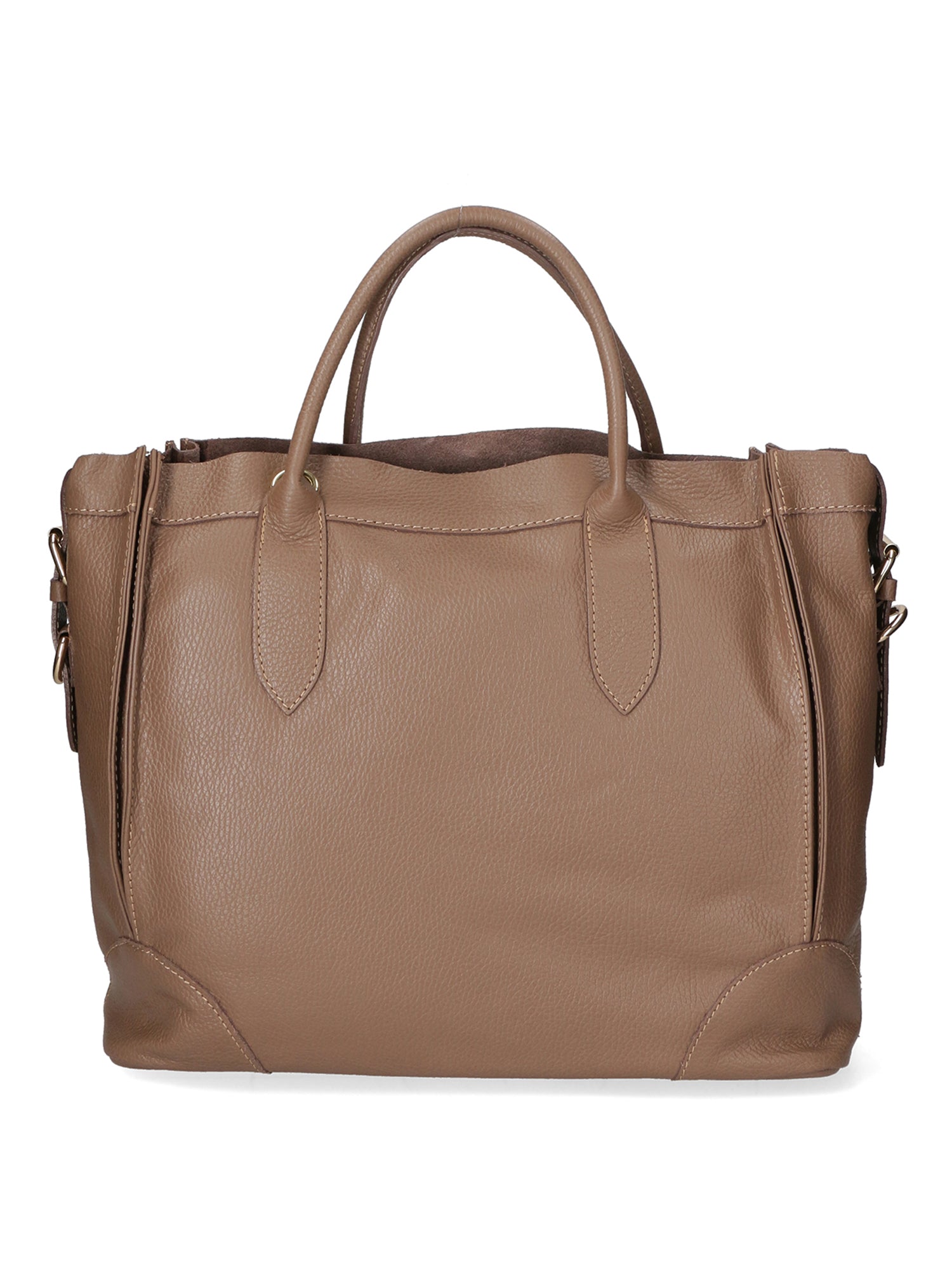 Doralice Borsa a mano da donna Vera pelle 80029-D40 TAUPE TAUPE Gave Lux