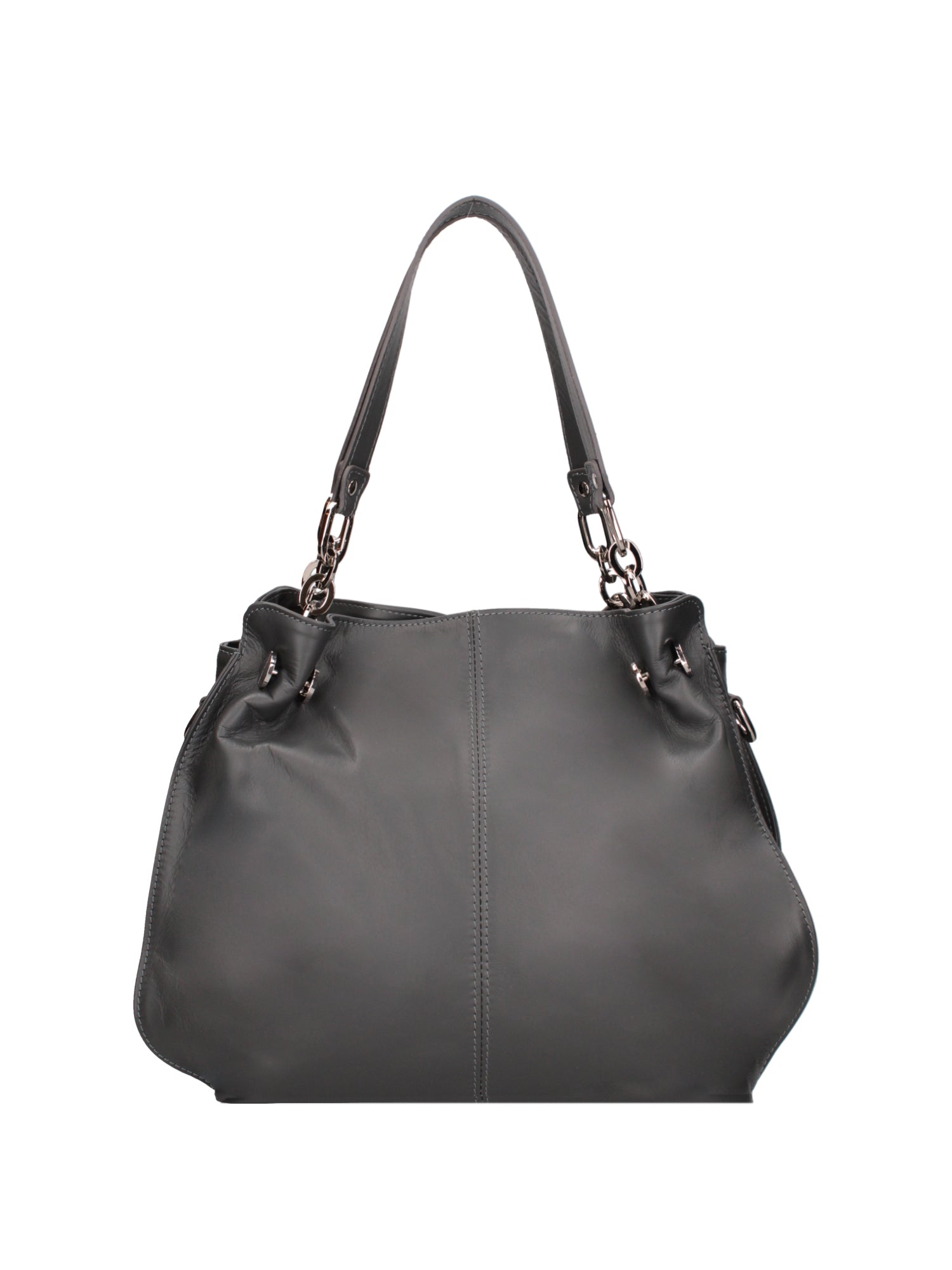 Ereba Borsa a mano da donna Made in Italy 100% pelle 3305-S27 CENERE Gave Lux