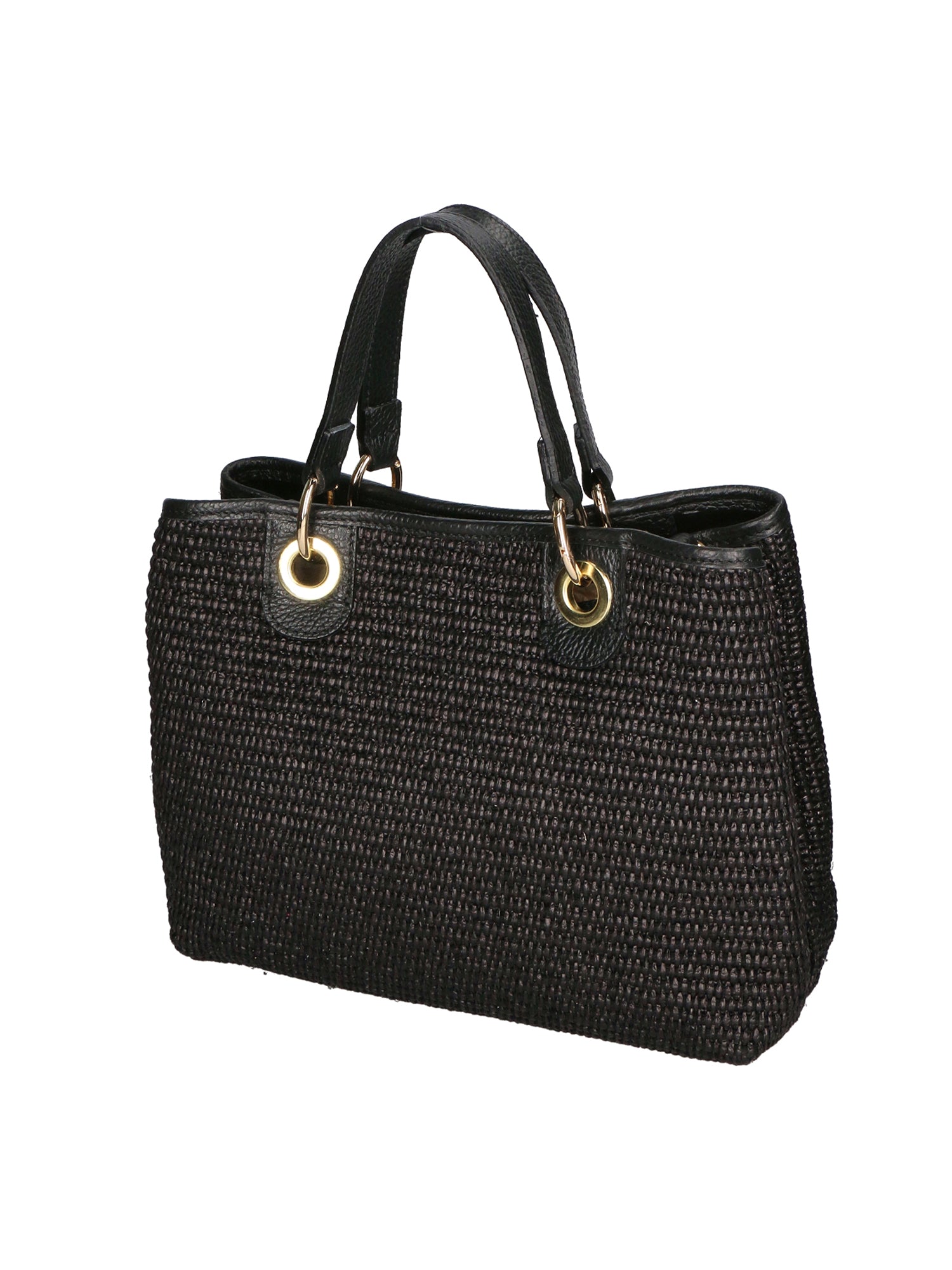 Amalia Borsa a mano da donna Vera pelle + Tabru 05167-12 D28 NERO Gave Lux