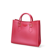 Borsa a mano da donna 100% Pvc FLAT-WOOD-M 24-CHERRY - GOLD Marc Ellis