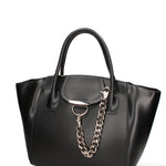 Borsa a mano da donna Vera pelle JR-W-1101BX-BLACK-SILVER John Richmond