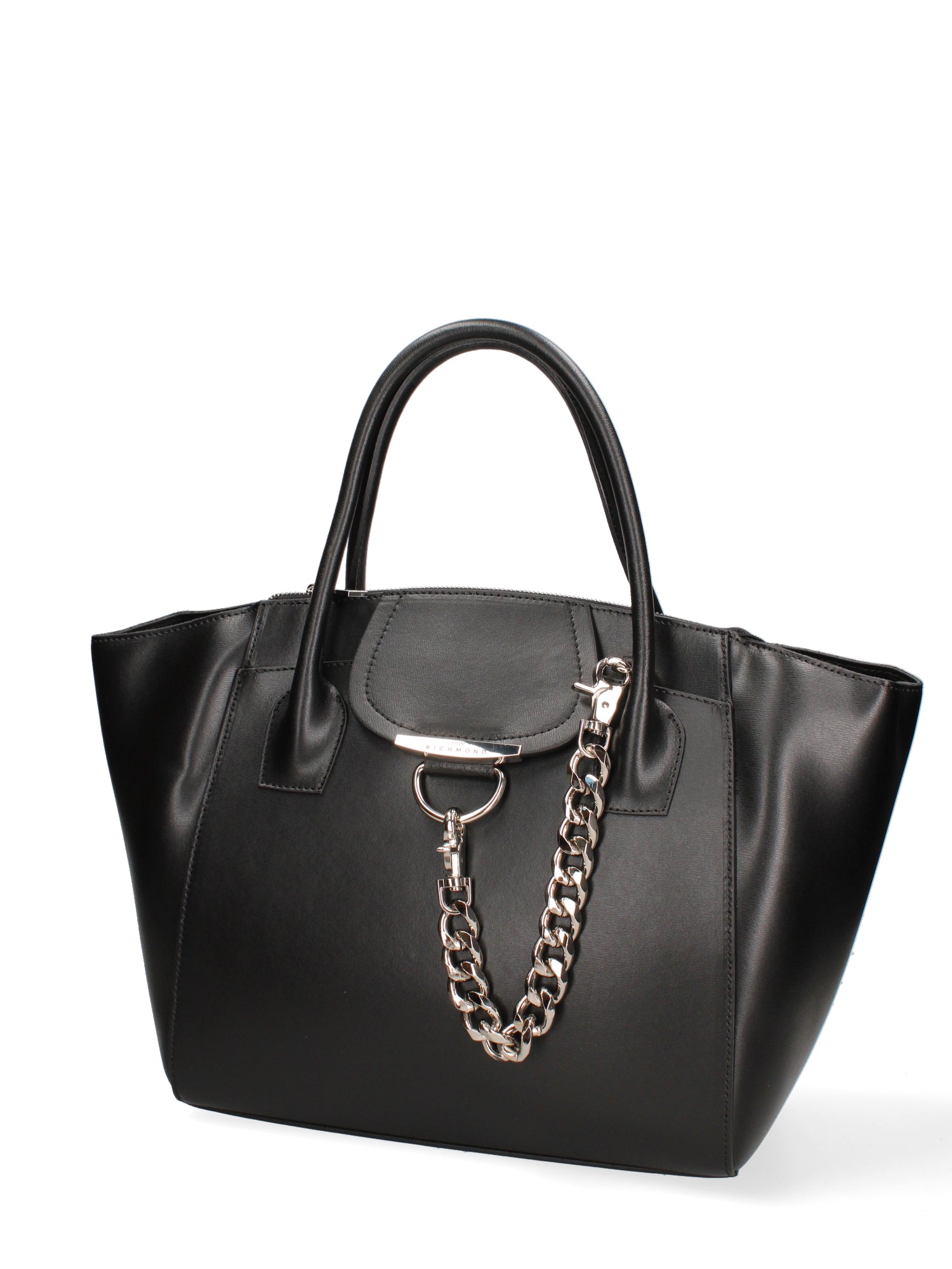 Borsa a mano da donna Vera pelle JR-W-1101BX-BLACK-SILVER John Richmond