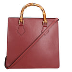 Lorenza Borsa a mano da donna Vera pelle 06524-P612 VINO Gave Lux