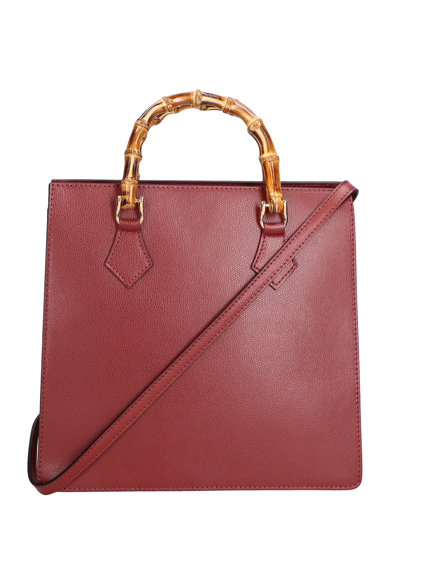 Lorenza Borsa a mano da donna Vera pelle 06524-P612 VINO Gave Lux