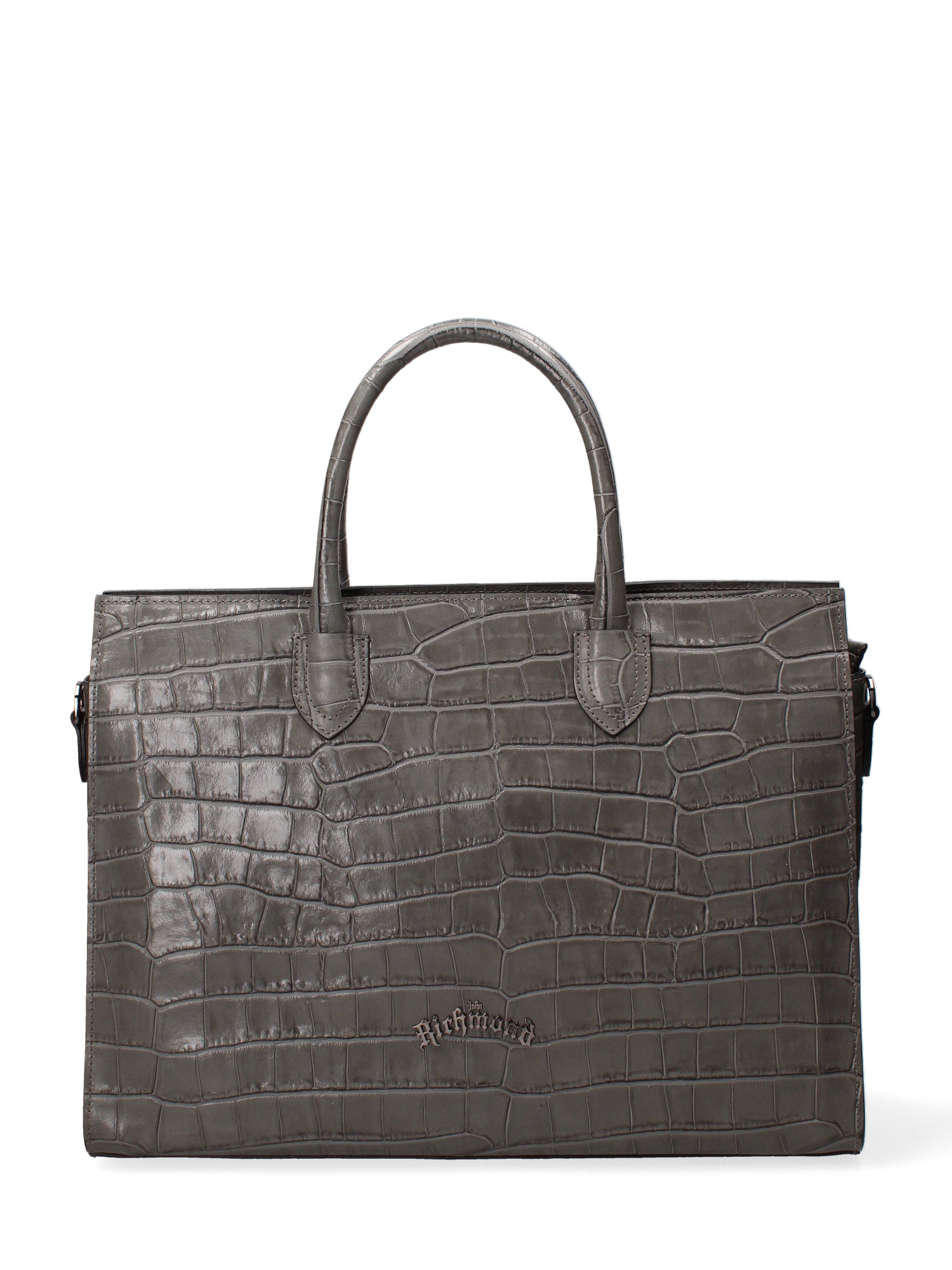 Borsa a mano da donna Vera pelle effetto cocco JR-W-1023-GLACIER John Richmond