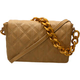Aurélia Borsa a spalla da donna Vera pelle 04542-S05 TAUPE CHIARO Gave Lux