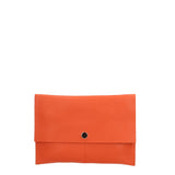 Zaffiro 189728-ARANCIO Pochette da donna in vera pelle Gave Lux