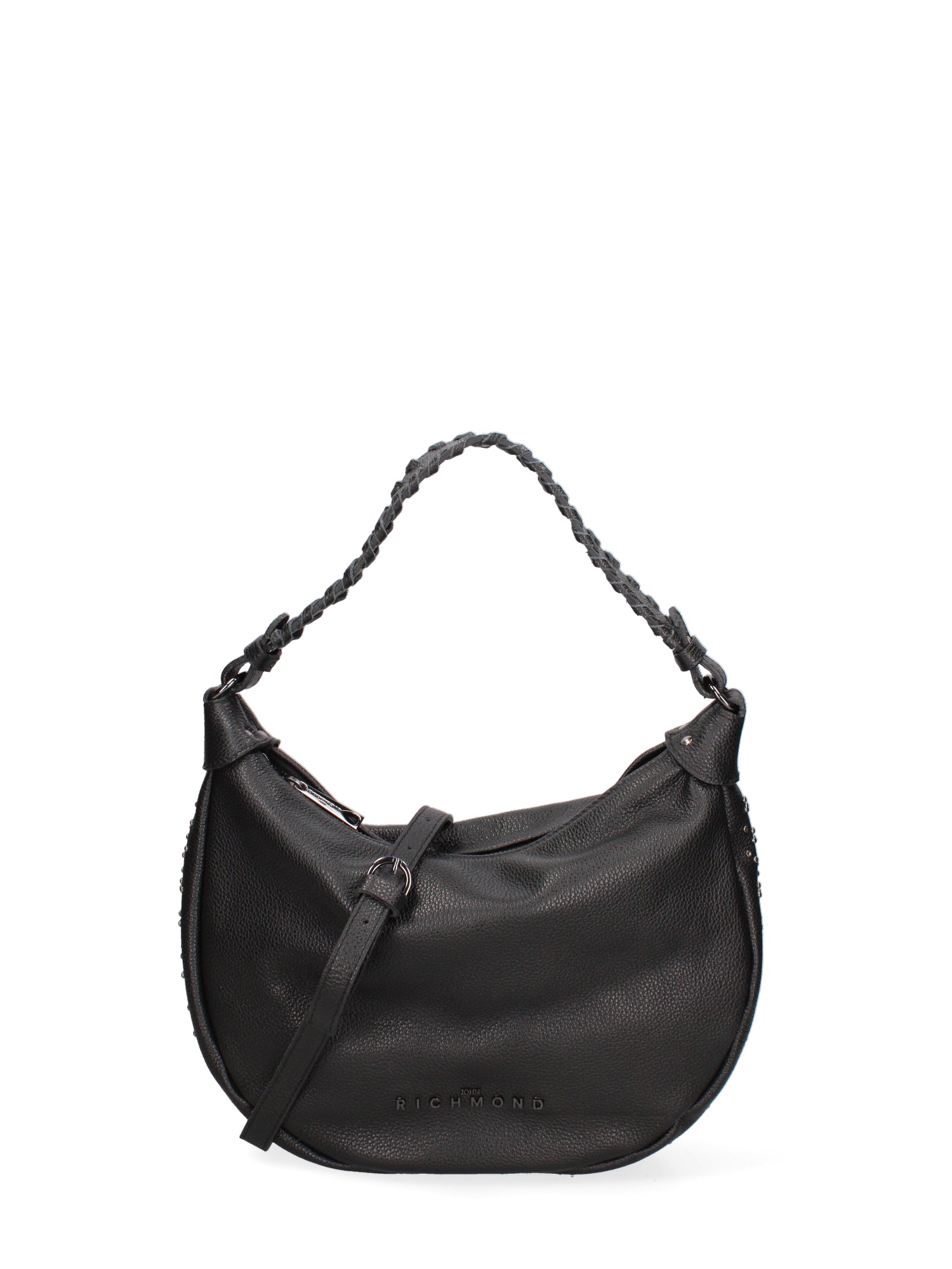 Borsa a spalla da donna Vera pelle JR-W-1073-BLACK-CDF John Richmond