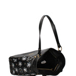Amaranta Ultra Borsa a spalla da donna 100% pelle B17241-NERO Braccialini