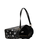 Amaranta Ultra Borsa a spalla da donna 100% pelle B17241-NERO Braccialini