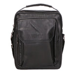 Borsa a tracolla uomo 100% PU Leather PCL3051-BLACK Northampton Polo Club