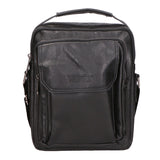 Borsa a tracolla uomo 100% PU Leather PCL3051-BLACK Northampton Polo Club