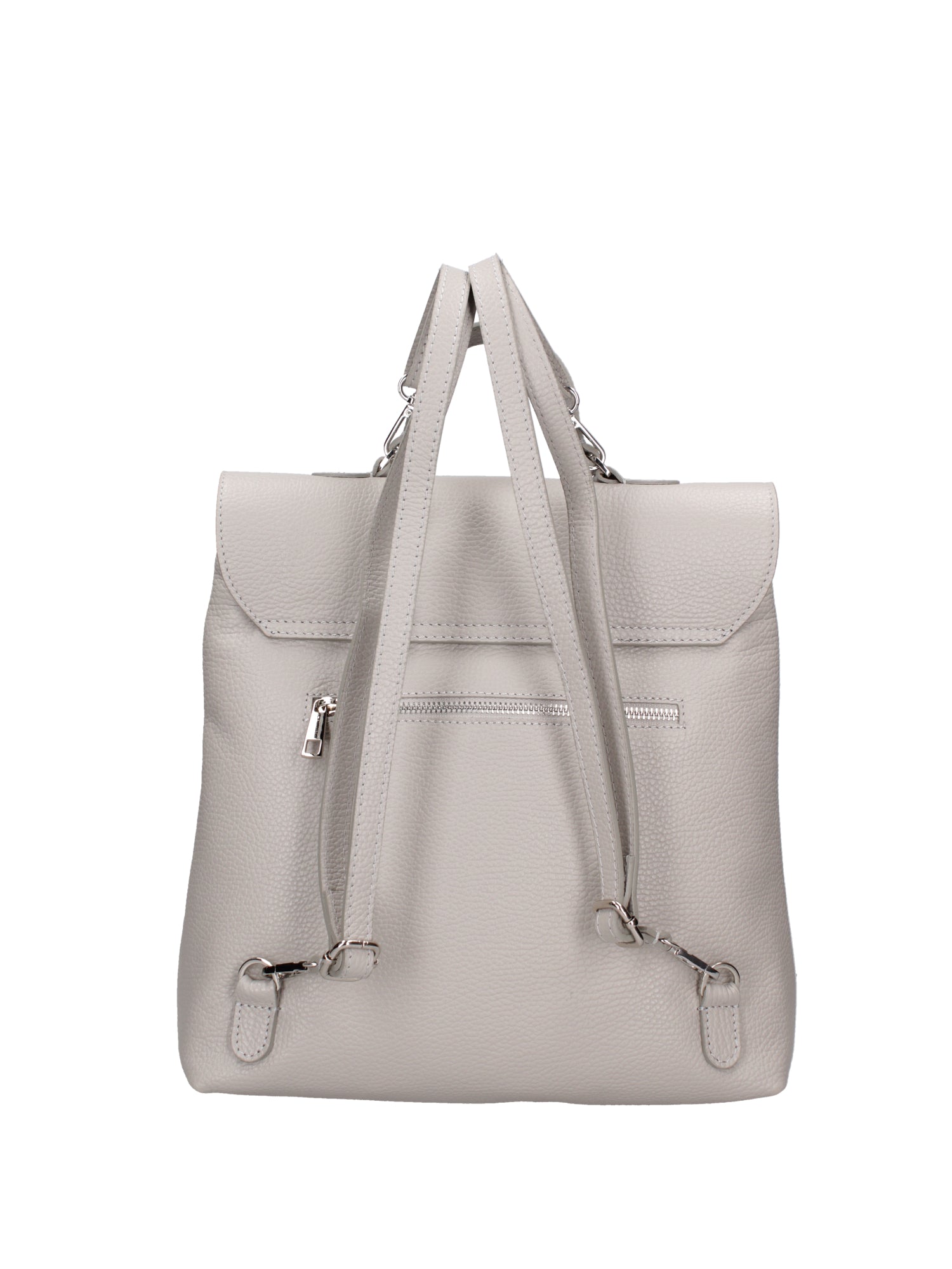 Borsa a mano da donna Vera pelle 07248-D86 GRIGIO PERLA Roberta Rossi