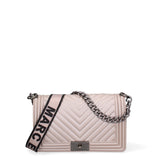 Borsa a mano da donna 100% Pvc FLAT-M 24-STONE - SATIN CDF Marc Ellis