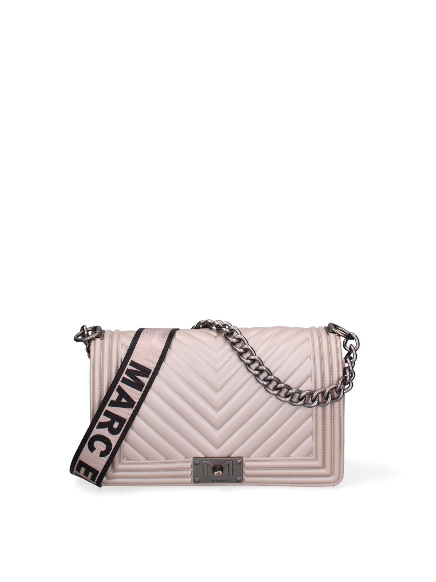Borsa a mano da donna 100% Pvc FLAT-M 24-STONE - SATIN CDF Marc Ellis