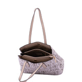 Borsa a spalla da donna Ecopelle BC1369-BEIGE B Cavalli
