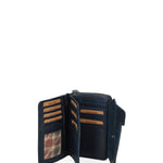 Portafoglio uomo in vera pelle Casual HILB-3698-BLU Hill Burry