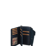 Portafoglio uomo in vera pelle Casual HILB-3698-BLU Hill Burry