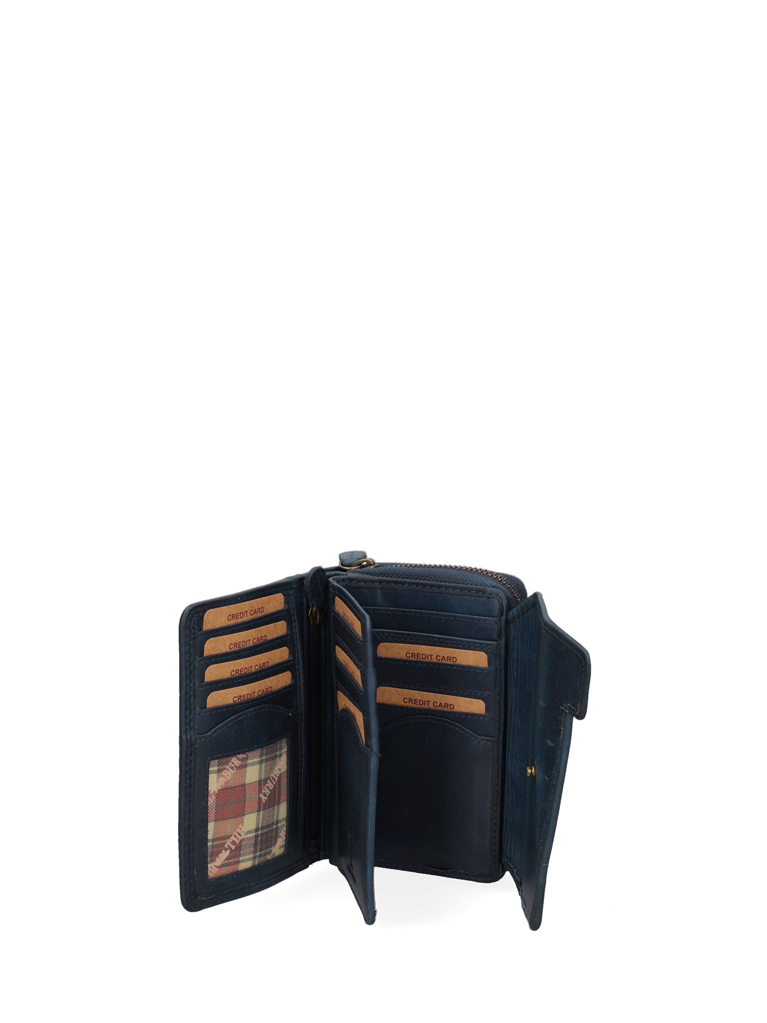 Portafoglio uomo in vera pelle Casual HILB-3698-BLU Hill Burry