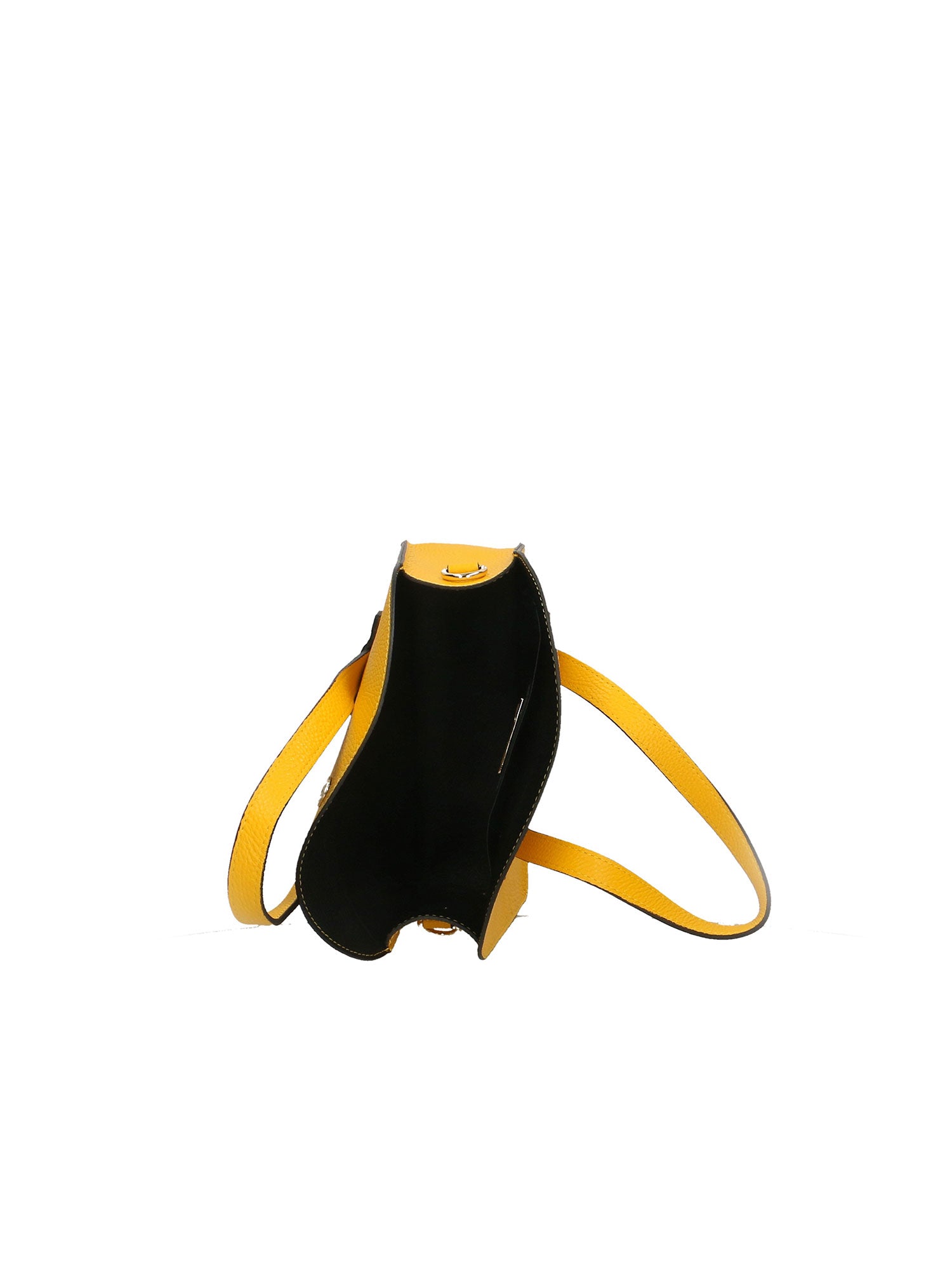 Cielia Borsa a mano da donna Vera pelle 191148-GIALLO Gave Lux