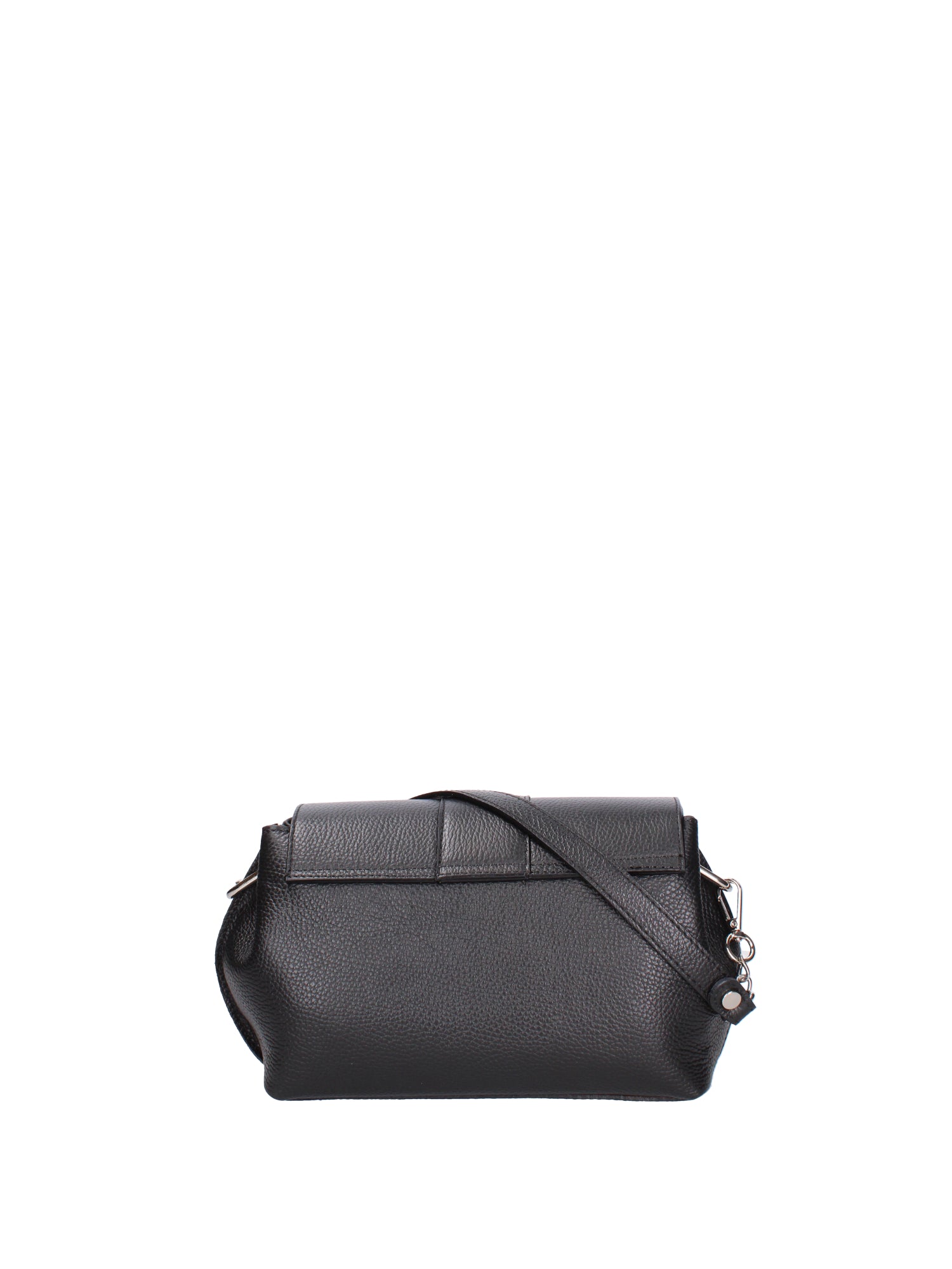 Borsa a tracolla da donna Vera pelle 07143-D28 NERO Roberta Rossi