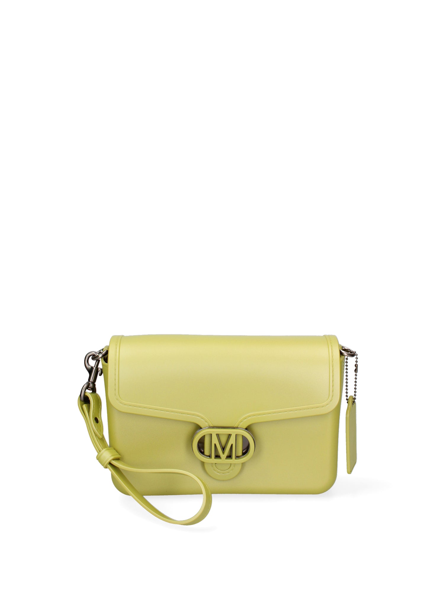 Borsa a tracolla da donna 100% PVC FLAT-BUBLE-PYRATE GREEN - BRUSH CDF Marc Ellis