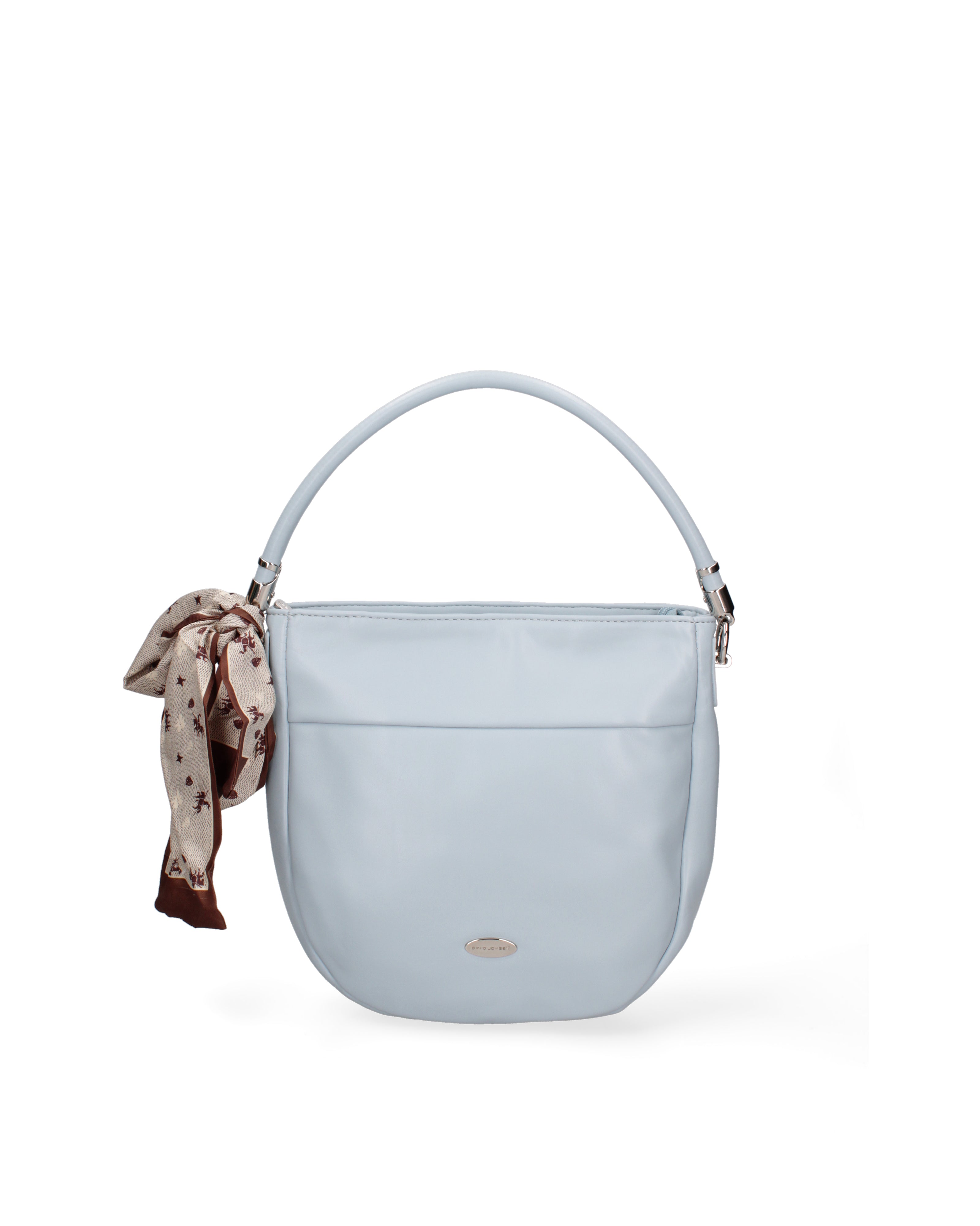 Borsa a mano da donna Ecopelle vegana CM6486-PALEBLUE David Jones