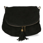 Emanuela Borsa a tracolla da donna Vera pelle 80057-019 NERO Gave Lux