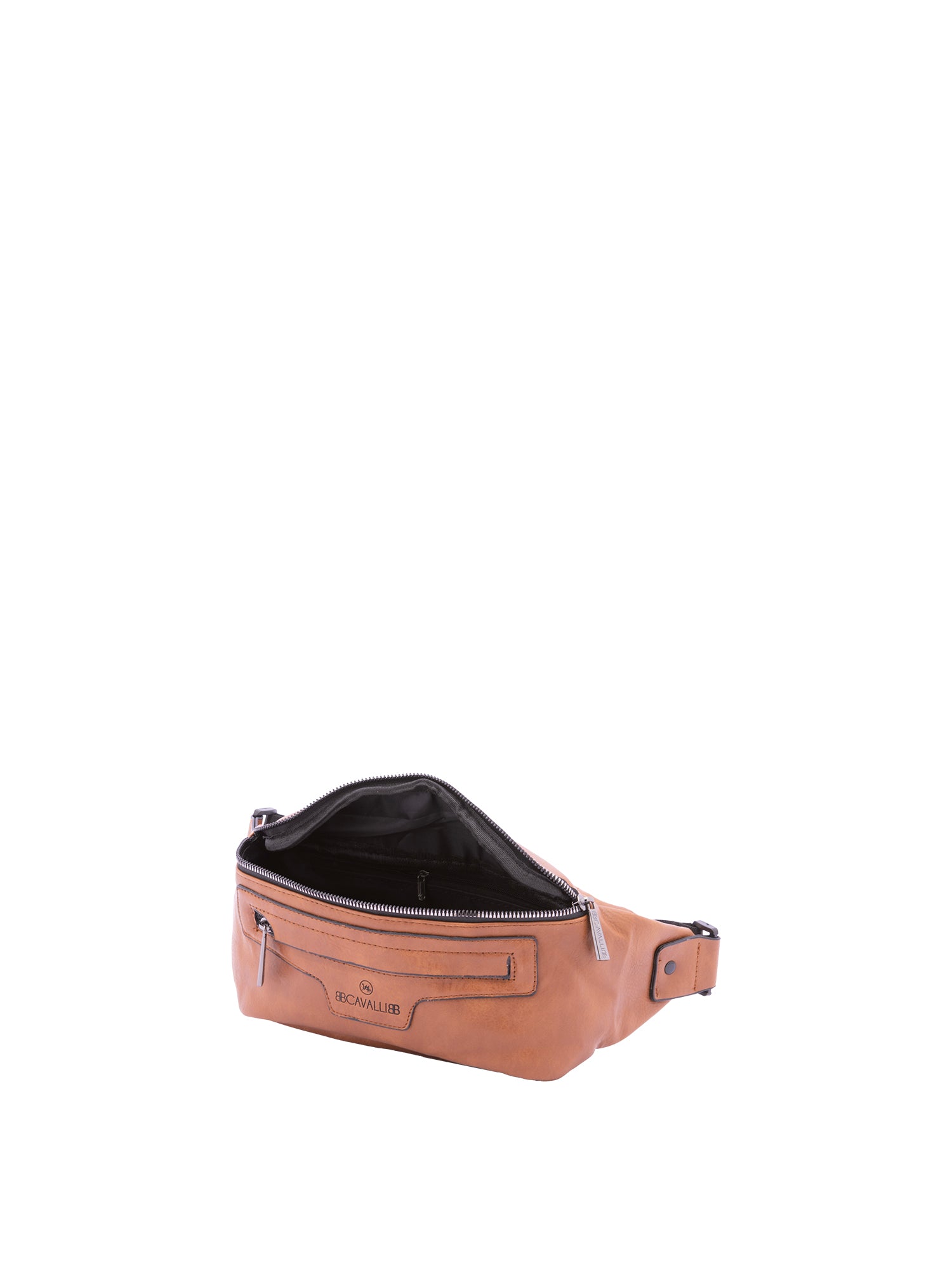 Marsupio da uomo in poliestere Casual BC1410-MARRONE CHIARO B Cavalli