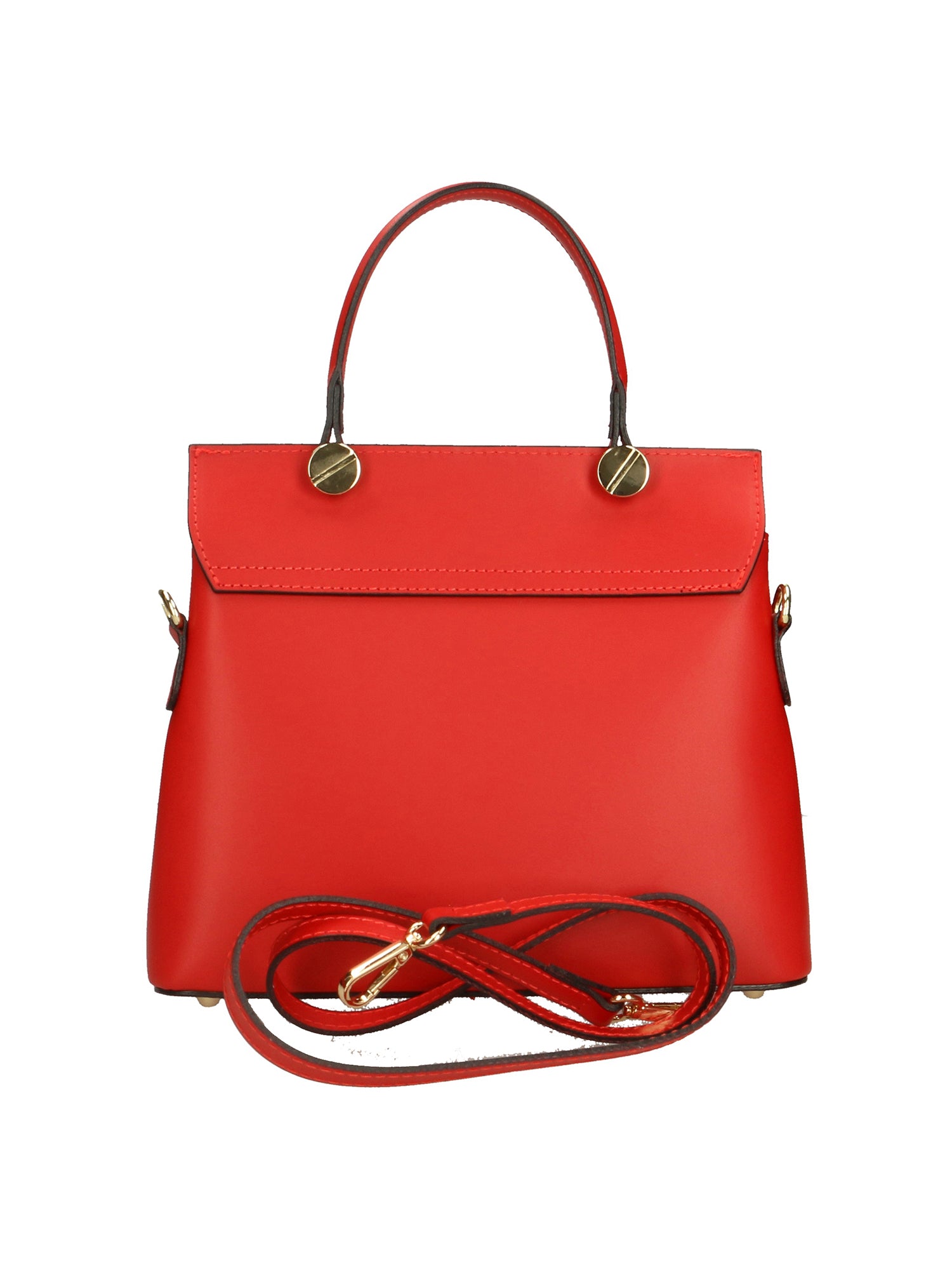 Borsa a mano da donna 100% vera pelle 7708-L214 ROSSO Gave Lux