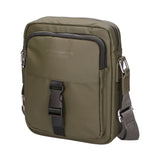 Borsa a tracolla uomo 100% PU Leather PCL3018-GREEN Northampton Polo Club