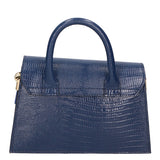 Ariel Borsa a mano da donna Vera pelle 05458-LU24 BLU JEAN Gave Lux