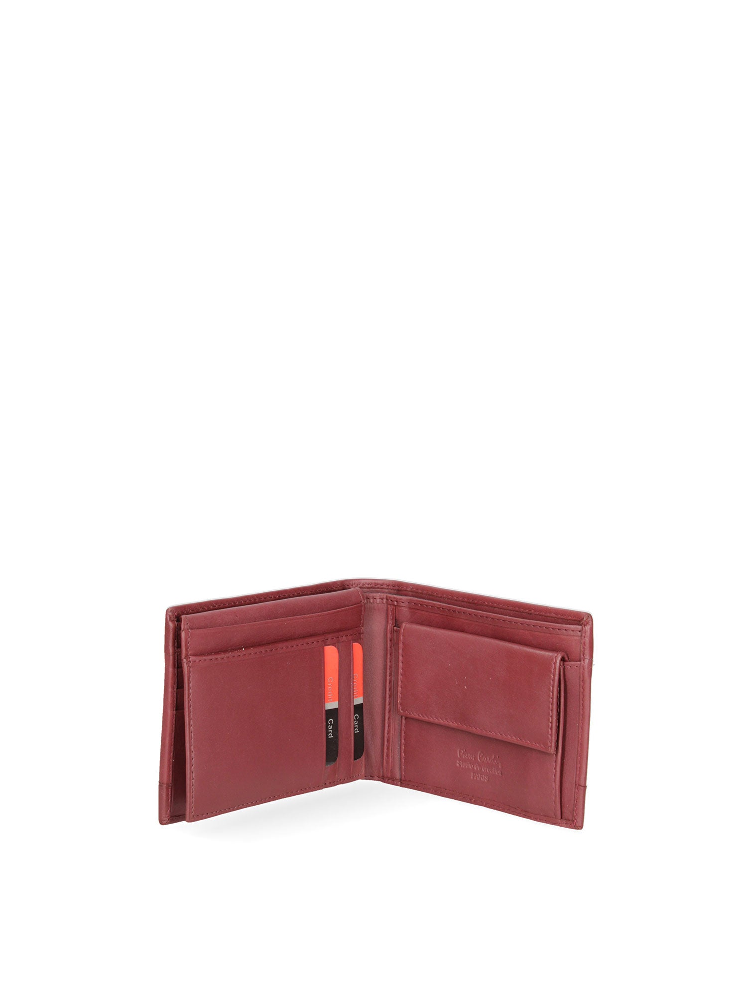 Portafoglio uomo in vera pelle Casual 8806-25-BORDO Pierre Cardin