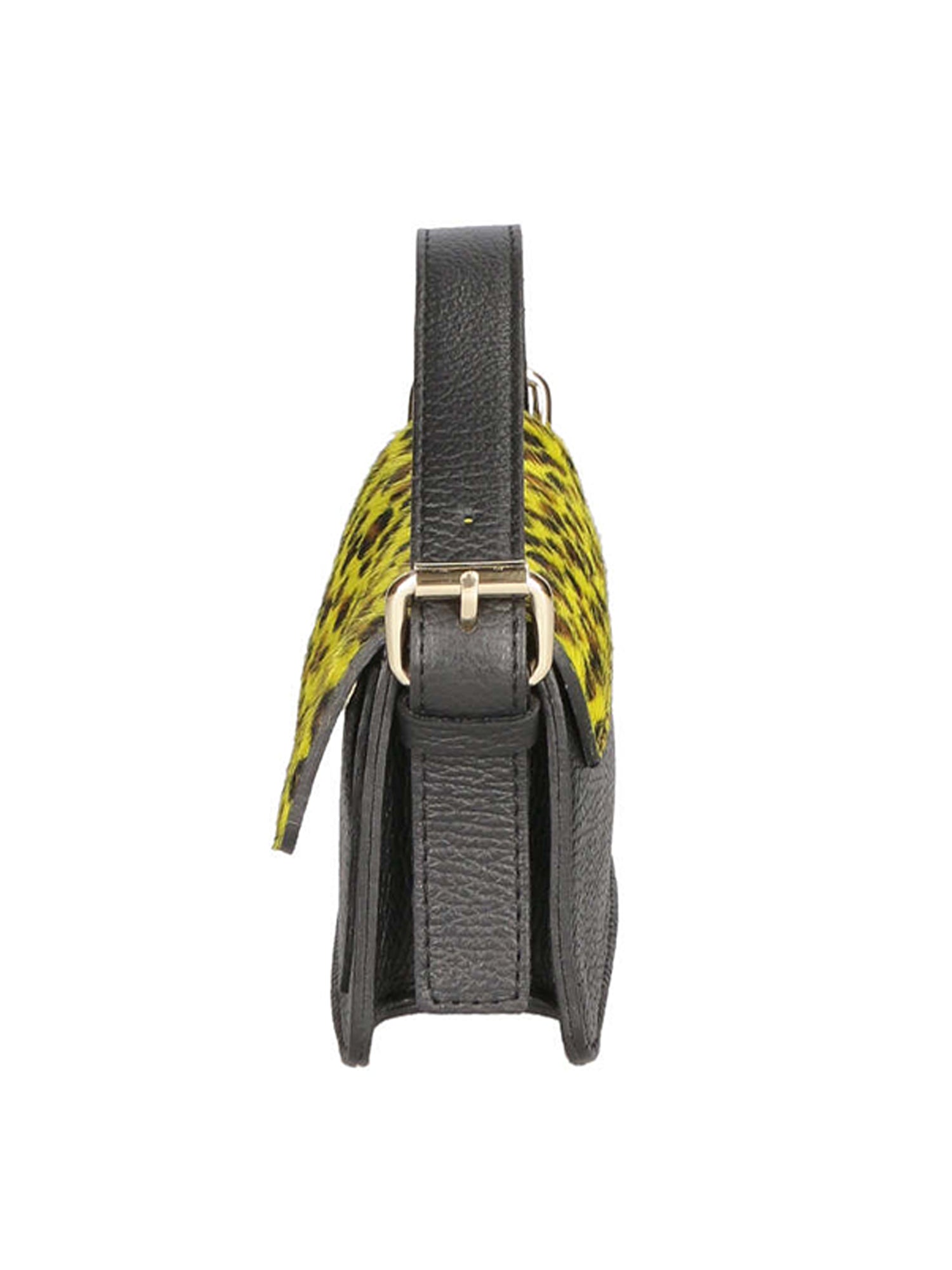 Aleide Borsa a mano da donna Vera pelle 04858-LEO P GIALLO Gave Lux