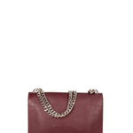 Siracusa Borsa a tracolla da donna Vera pelle 1703-BORDO Gave Lux