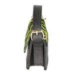 Aleide Borsa a mano da donna Vera pelle 04858-LEO G VERDE Gave Lux