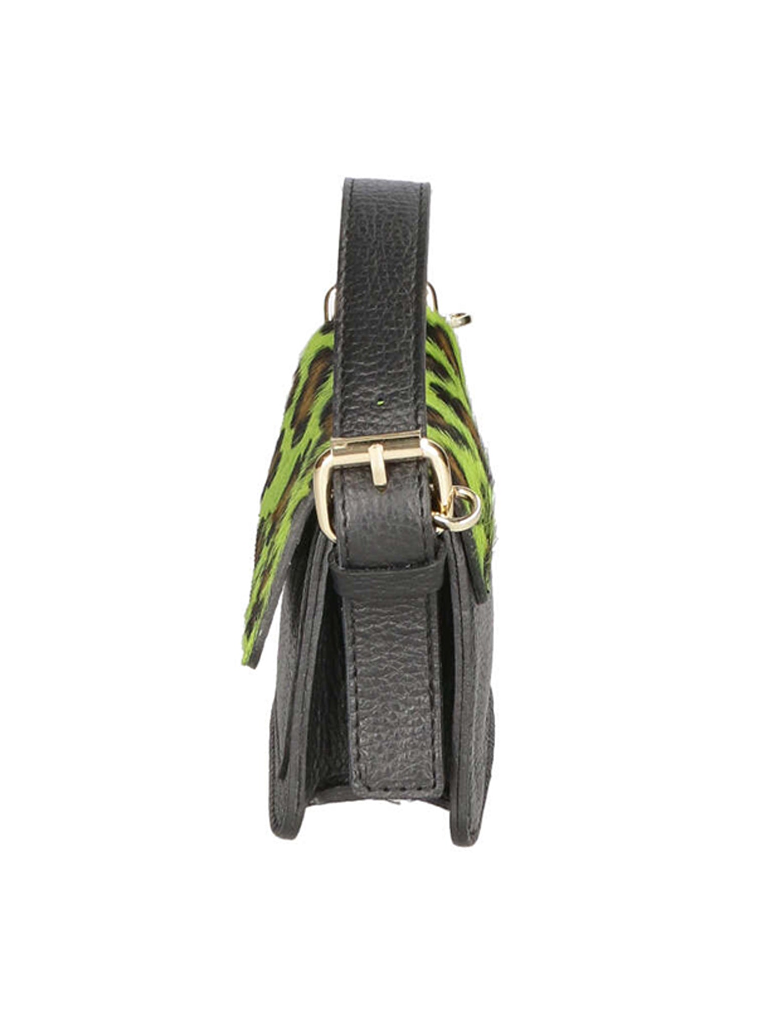 Aleide Borsa a mano da donna Vera pelle 04858-LEO G VERDE Gave Lux