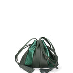Elysia Borsa a spalla da donna Vera pelle 552043-VERDE Gave Lux