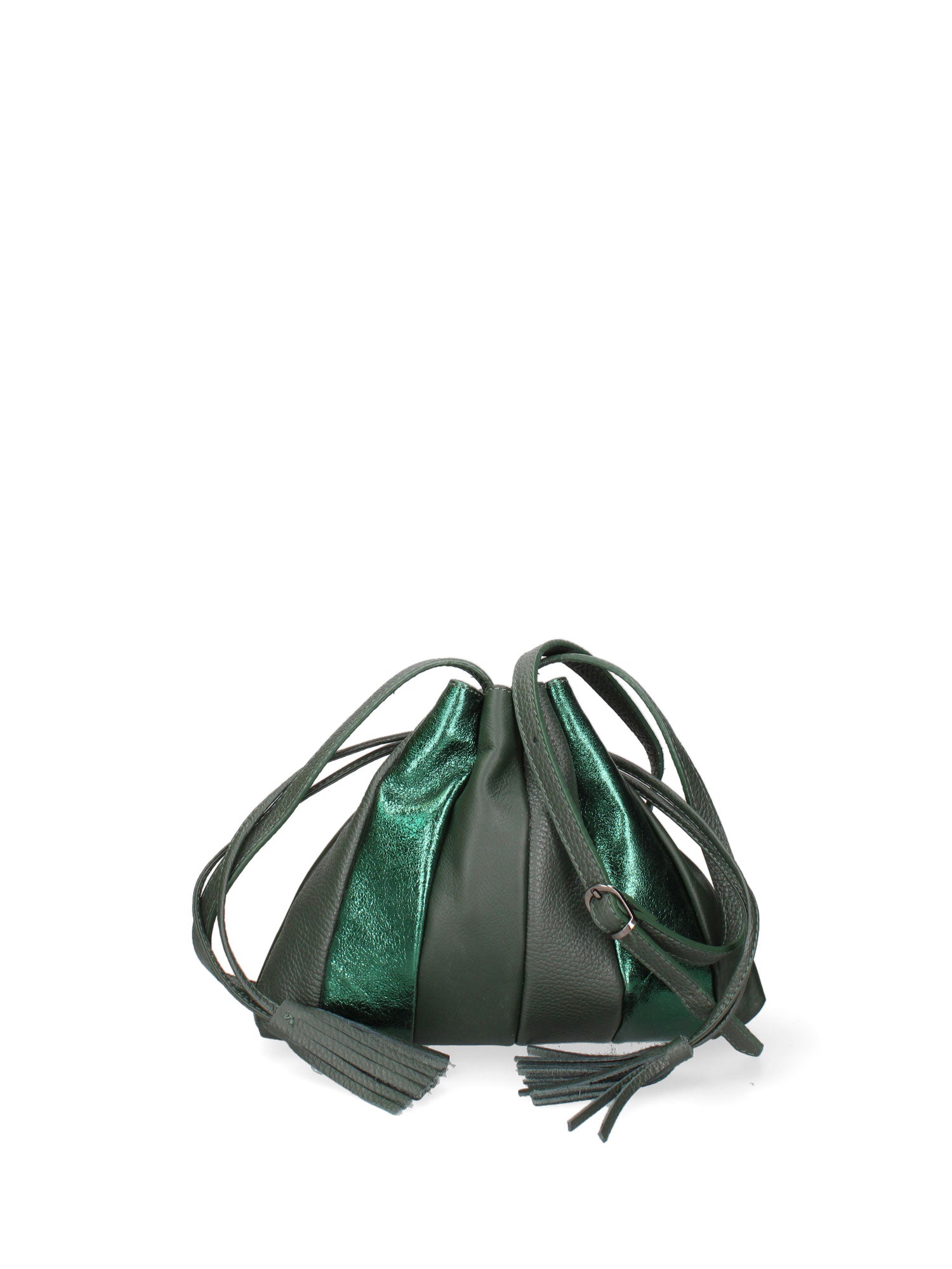 Elysia Borsa a spalla da donna Vera pelle 552043-VERDE Gave Lux