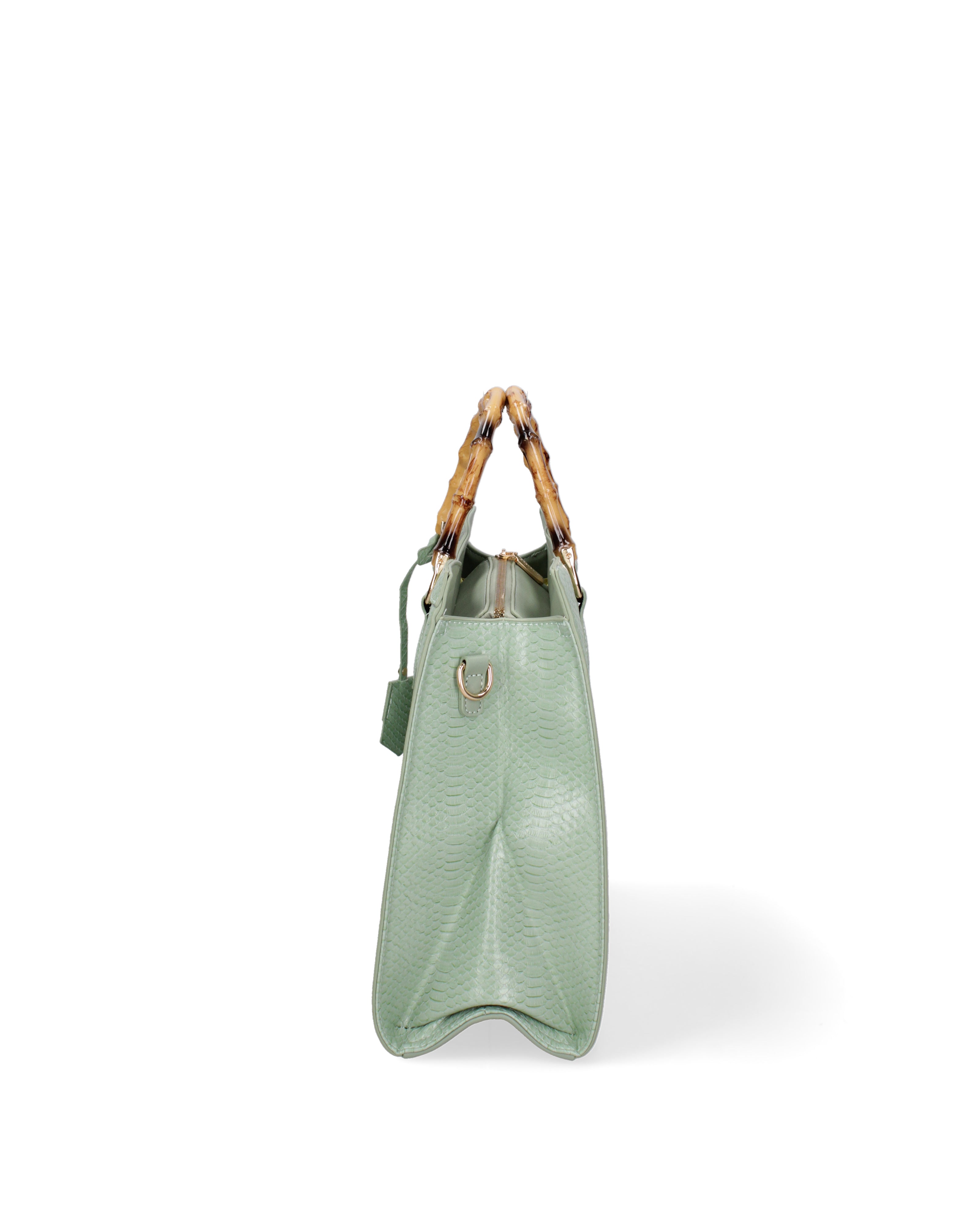 Borsa a spalla da donna Ecopelle vegana DC3333-3-WATER GREEN Diana&co