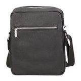 Borsa a tracolla uomo 100% pelle PU PCL3024-BLACK Northampton Polo Club